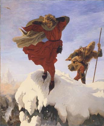 Ford Madox Brown Manfred on the Jungfrau